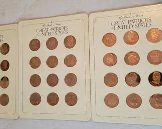 Great patriots of US Danbury Mint