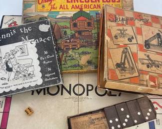 Vintage Youth Activity Collection with Dennis the Menace Sip n Snack Napkins