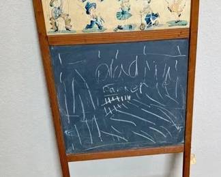 Vintage Chalkboard Easel
