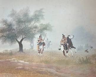 Paladine Roye 1982 Signed Lithograph 