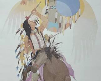 Donald Vann 37 550  Gift Of Peace  1979 Signed Lithograph