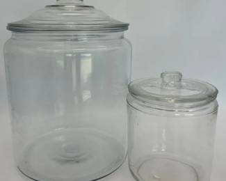 Set of Glass Storage Jars