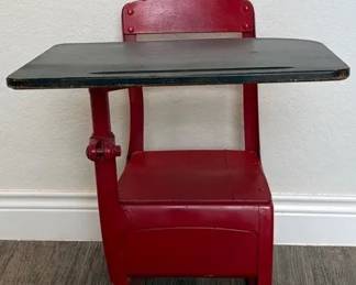 Vintage Child School Desk