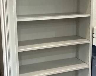 Gray Metal Shelving Unit And 2 Drawer File Cabinet