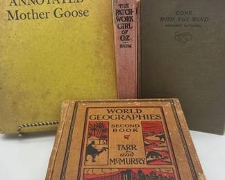 Vintage Book Collection including Gone with the Wind