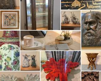 Orange Modern Beautiful Sunset Photo Collage