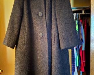 Persian lamb coat with mink collar from the mid-century
