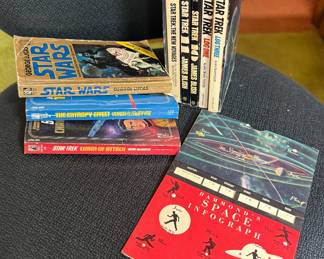 Star wars and Star Trek books