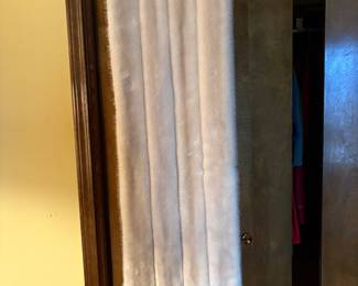 Gorgeous white mink cape from the 60's