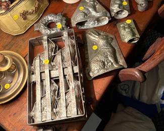 Vintage chocolate molds