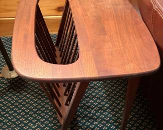 Mid Century Modern magazine rack