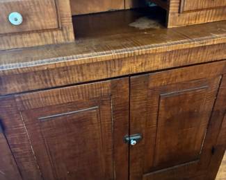 Curly Maple Cupboard