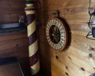Antique Barber's Pole
