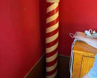Antique Barber's Pole