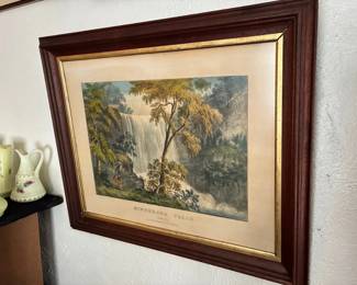 Currier and Ives - Minnehaha Falls