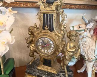 TikTok, a grand mantle clock