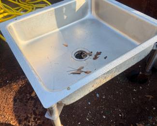Perfect, portable crawfish purging sink
