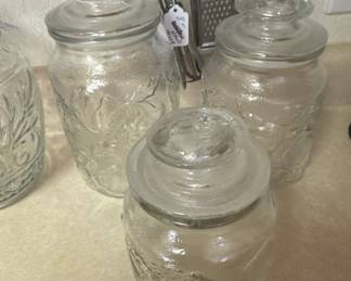 Cry Libbet Clear Orchard Fruit 3 canister set