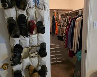 Women’s shoes and clothes