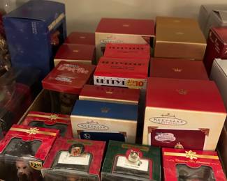 HALLMARK ORNAMENTS