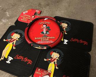 BETTY BOOP CAR MATS