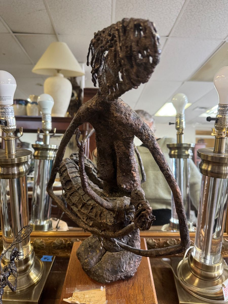 Modern Brutalist Art Sculpture