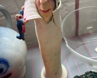 Fecher "Hanging On" salt shaker