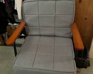 This armchair looks comfortable and very usable.