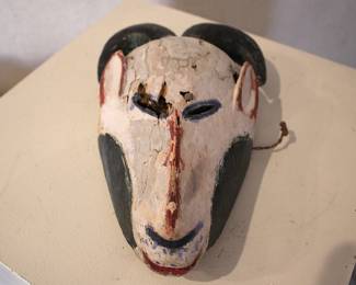 Ogoni Zoomorphic Goat Mask