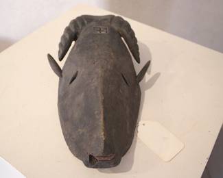 Ogoni Zoomorphic Goat Mask