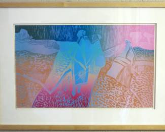 Maple Branch  - Framed