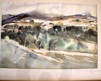 Talpa Valley - Framed