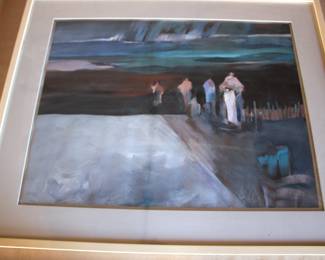 Sounds of Eagle Cry - Framed