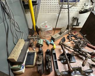 Vintage Planers & Antique Primitive Tools