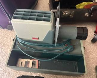Vintage slide projector