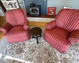 Jessica Charles side arm chairs