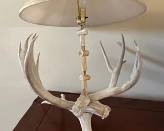 Antler lamp