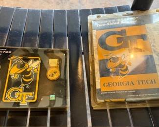 Vintage Georgia Tech Sports Fan Pack and two sided banner