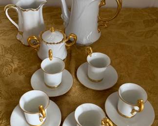 Limoges porcelain tea set