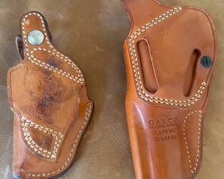 Leather hand made holsters
