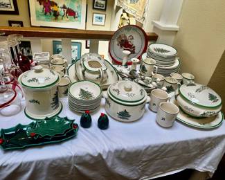 Wont be long!   Large Spode collection
