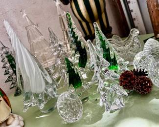 Beautiful crystal trees.  