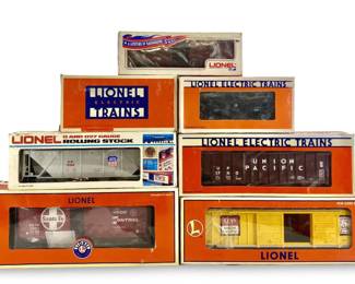7pc Vintage Lionel Electric Trains