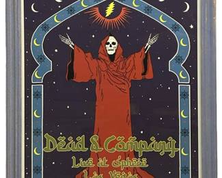 Dead & Company Sphere 2024 Concert Poster