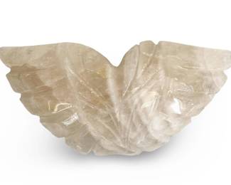 Clear Brazilian Quartz Angel Wings