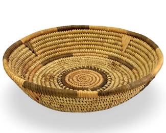 Vintage Native American Hand Woven Basket