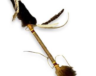 Native American Deer Antler Talking Stick