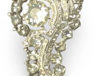 Vintage Eisenberg Original Rhinestone Brooch