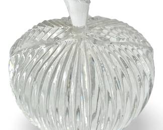 Waterford Crystal Cut Pumpkin Paperweight