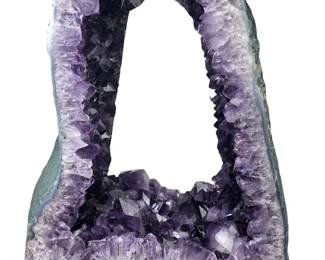 Large Open Brazilian Amethyst Cathedral Specimen